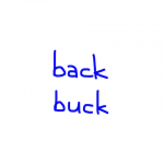 back/buck 似た英単語/似ている英単語 似た英単語/似ている英単語　画像