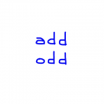 add/odd 似た単語/似ている英単語　画像