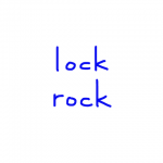 lock/rock 似た単語/似ている英単語　画像