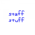 staff/stuff 似た単語/似ている英単語　画像