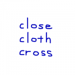 close/cloth/cross 似た英単語/似ている英単語　画像