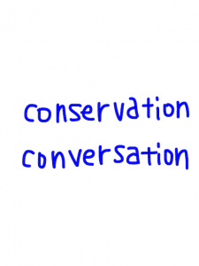 conservation/conversation 似た英単語/似ている英単語　画像