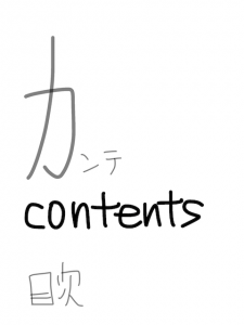 contend/content　似た英単語/似ている英単語　画像