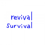 revival/survival　似た英単語/似ている英単語　画像
