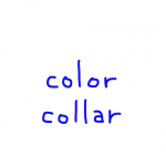 color/collar 似た英単語/似ている英単語　画像