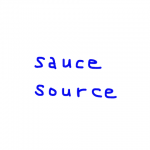 sauce/source　似た英単語/似ている英単語　画像