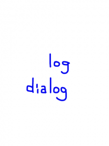 log/dialog   似た英単語/似ている英単語　画像