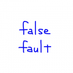 false/fault 似た英単語/似ている英単語　画像