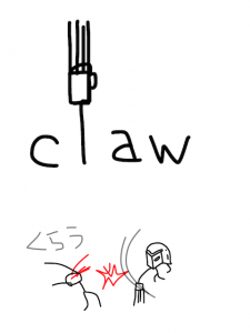 claw/crow　似た英単語/似ている英単語　画像