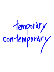 temporary/contemporary 似た英単語/似ている英単語　画像