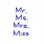 Mr./Ms./Mrs./Miss 似た英単語/似ている英単語　画像