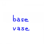 base/vase　似た英単語/似ている英単語　画像