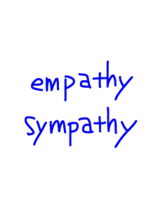 empathy/sympathy　似た英単語/似ている英単語　画像