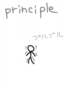 principal/principle　似た英単語/似ている英単語　画像