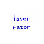 laser/razor　似た英単語/似ている英単語　画像