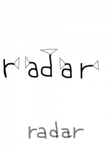 radar/ladder　似た英単語/似ている英単語　画像