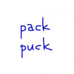 pack/puck　似た英単語/似ている英単語　画像