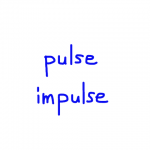 pulse/impulse　似た英単語/似ている英単語　画像