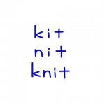 kit/nit/knit　似た英単語/似ている英単語　画像