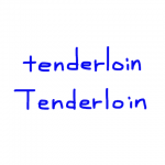 tenderloin/Tenderloin　似た英単語/似ている英単語　画像