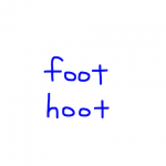 foot/hoot　似た英単語/似ている英単語　画像