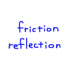 friction/reflection　似た英単語/似ている英単語　画像