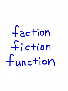 faction/fiction/function　似た英単語/似ている英単語　画像