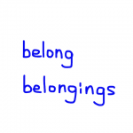belong/belongings　似た英単語/似ている英単語　画像