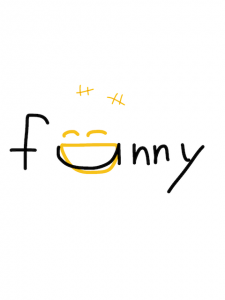 fanny/funny　似た英単語/似ている英単語　画像