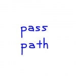 pass/path　似た英単語/似ている英単語　画像