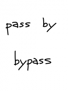 pass/path　似た英単語/似ている英単語　画像