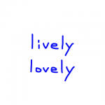 lively/lovely　似た英単語/似ている英単語　画像