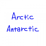 Arctic/Antarctic　似た英単語/似ている英単語　画像