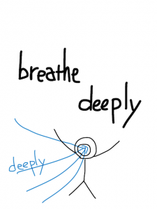 breath/breathe　似た英単語/似ている英単語　画像