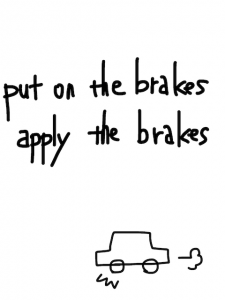 brake/break　似た英単語/似ている英単語　画像