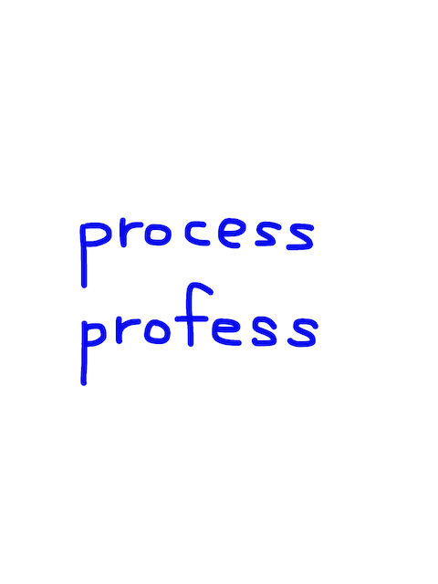 process/profess　似た英単語/似ている英単語　画像