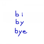 bi/by/bye　似た英単語/似ている英単語　画像