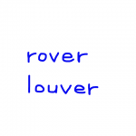rover/louver　似た英単語/似ている英単語　画像