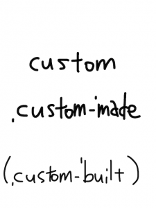 custom/accustom　似た英単語/似ている英単語　画像