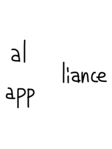 alliance/appliance　似た英単語/似ている英単語　画像