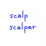 scalp/scalper　似た英単語/似ている英単語　画像