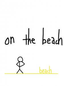 beach/beech　似た英単語/似ている英単語　画像