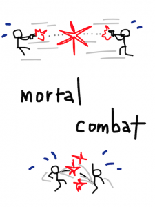 mortal/mortar　似た英単語/似ている英単語　画像