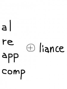 alliance/reliance/appliance/compliance　似た英単語/似ている英単語　画像