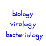 biology/virology/bacteriology　似た英単語/似ている英単語　画像