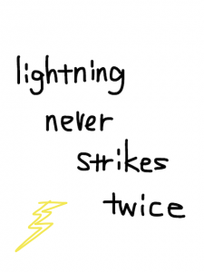 lighting/lightning　似た英単語/似ている英単語　画像