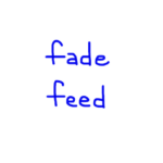 fade / feed　似た英単語/似ている英単語　画像